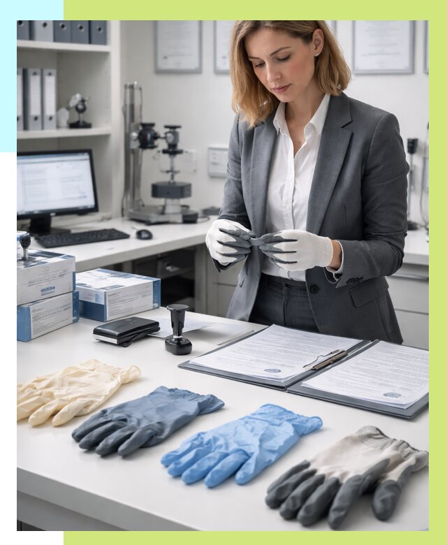 Сертификация перчаток в Белебее от 8671 р. | Алешин-Блб