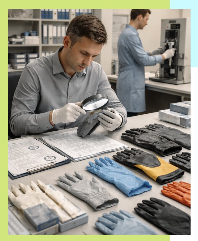 Сертификация перчаток и средств защиты продукции в Белебее