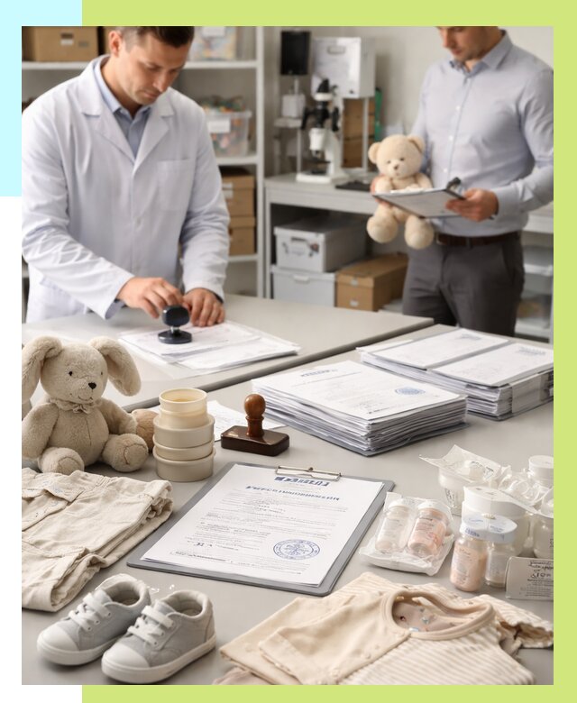 Сертификация детских товаров в Белебее от 15302 р. | Алешин-Блб