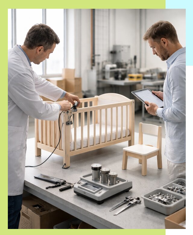 Сертификация детской мебели и проверка безопасности в Белебее