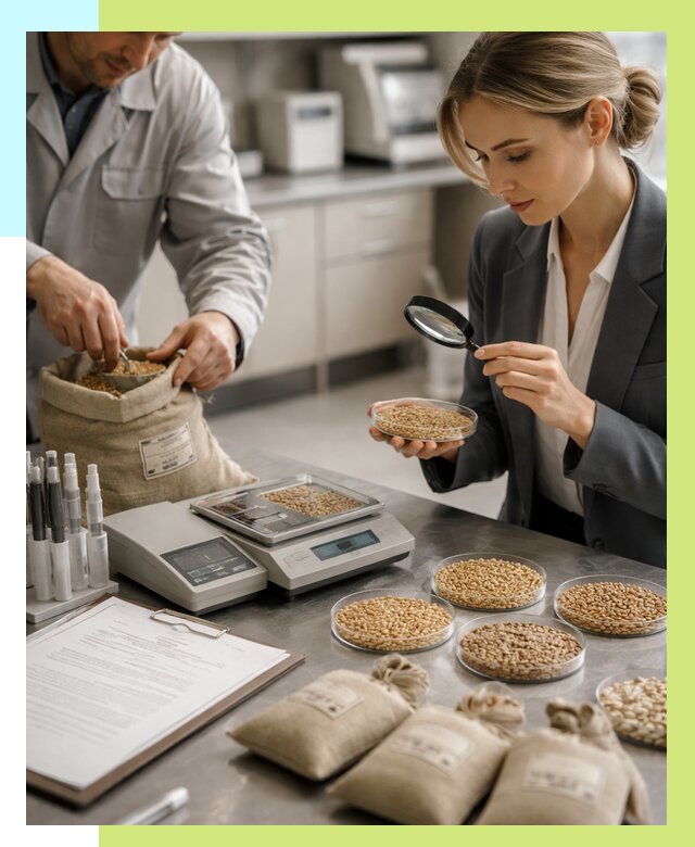 Сертификация зерна в Белебее по цене от 15302 р. | Алешин-Блб