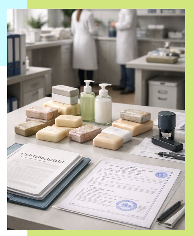 Сертификация мыла и сертификат на мыло в Белебее от 12241 | Алешин-Блб