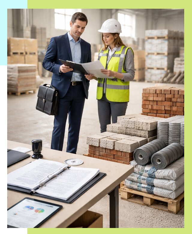 Сертификация строительных материалов в Белебее от 20402 р. Алешин-Блб