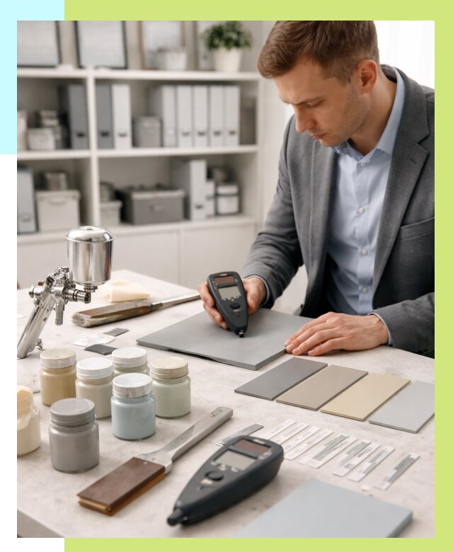 Сертификация краски в Белебее от 25503 р. | Алешин-Блб центр