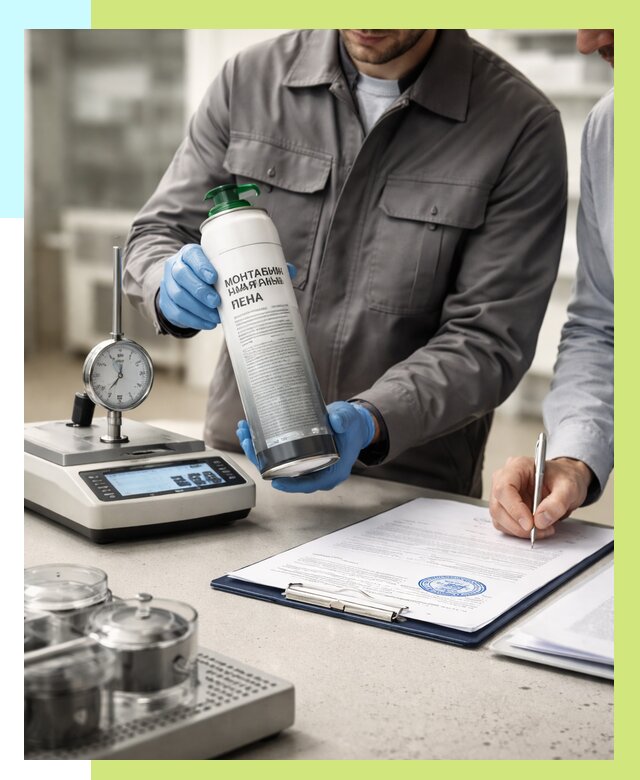 Сертификация монтажной пены в Белебее от 15302 р. | Алешин-Блб