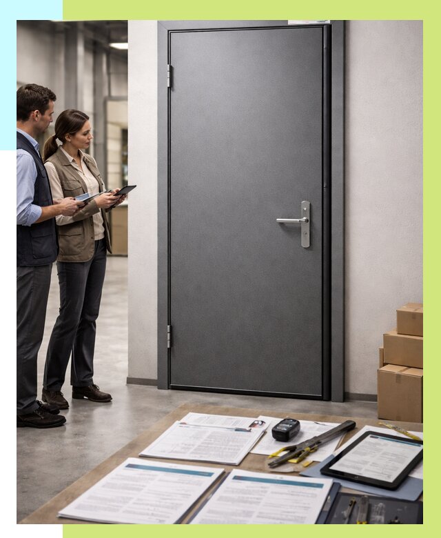 Сертификация противопожарных дверей в Белебее от 9181 р. | Алешин-Блб