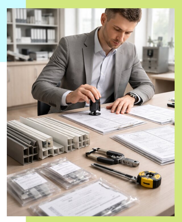 Сертификация ПВХ продукции в Белебее от 8671 р., Алешин-Блб