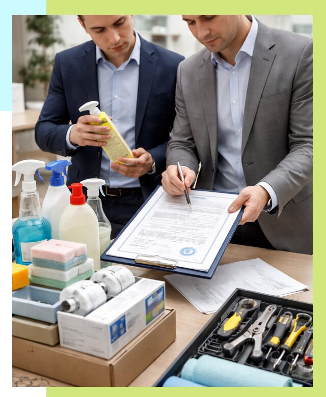 Сертификация хозяйственных товаров в Белебее, от 18362 р. |Алешин-Блб