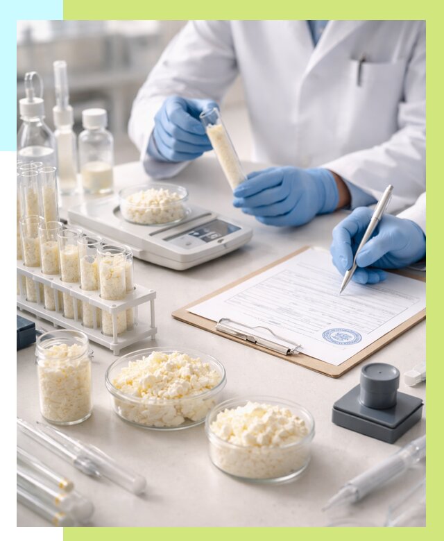 Сертификация творога в Белебее от 12241 р. под ключ | Алешин-Блб