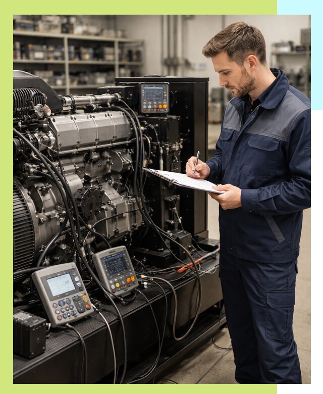 Сертификация дизельных генераторов и их оборудования в Белебее