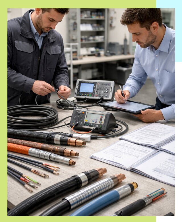 Сертификация кабеля и электропроводки в Белебее под ключ