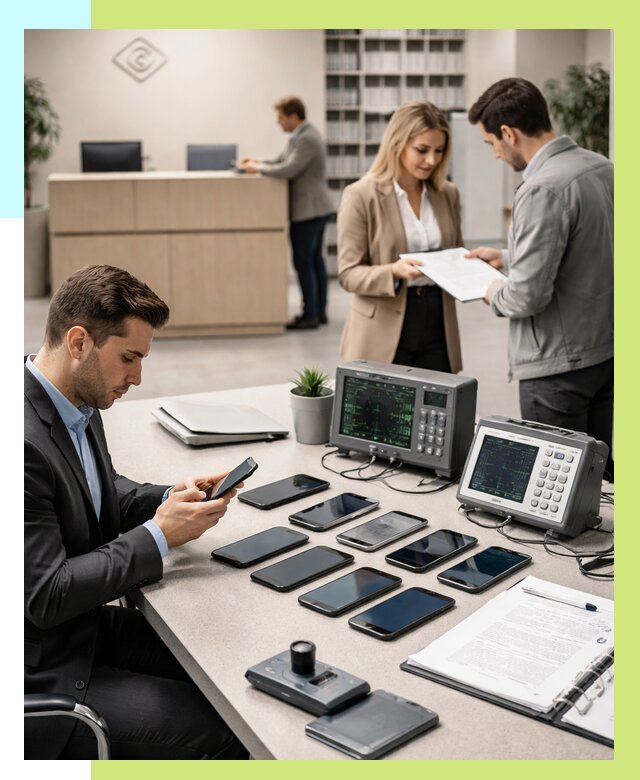 Сертификация телефонов в Белебее от 25503 р. под ключ | Алешин-Блб