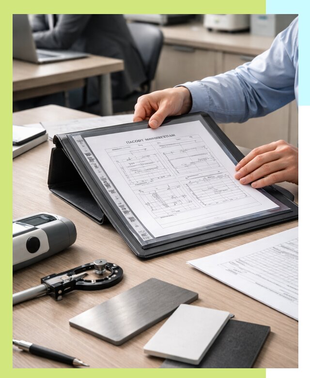 Оформление паспорта материала для продукции в Белебее