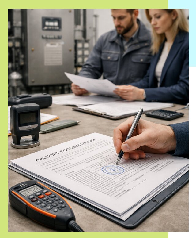 Оформление паспорта эксплуатации оборудования в Белебее