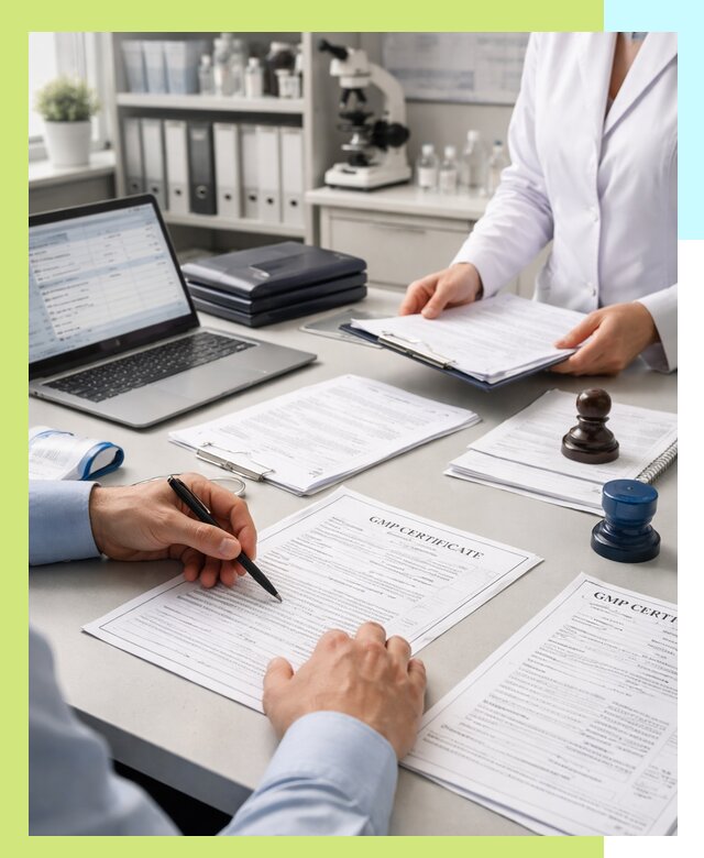 Оформление сертификата GMP в Белебее для фармпроизводства