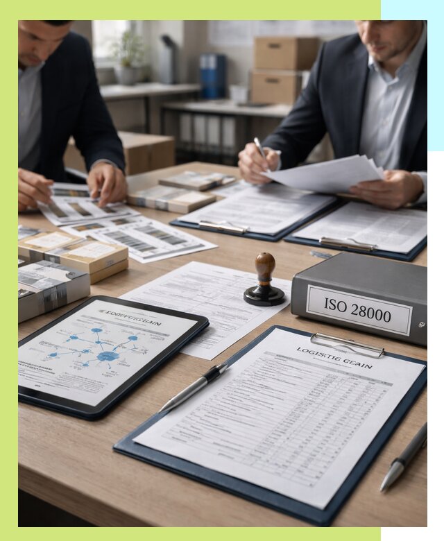 Получение сертификата ISO 28000 по безопасности цепи поставок в Белебее