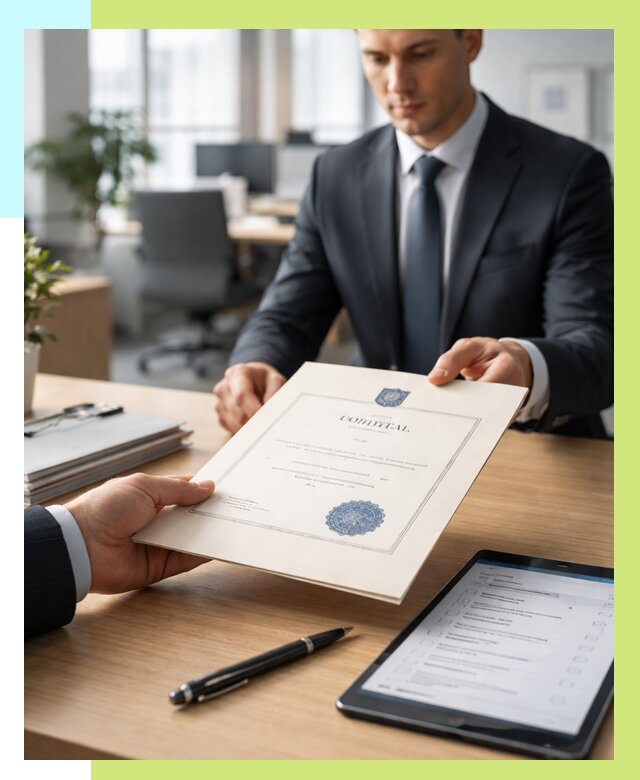 Сертификат ISO 30301 в Белебее от 35704 р. | Алешин-Блб - под ключ