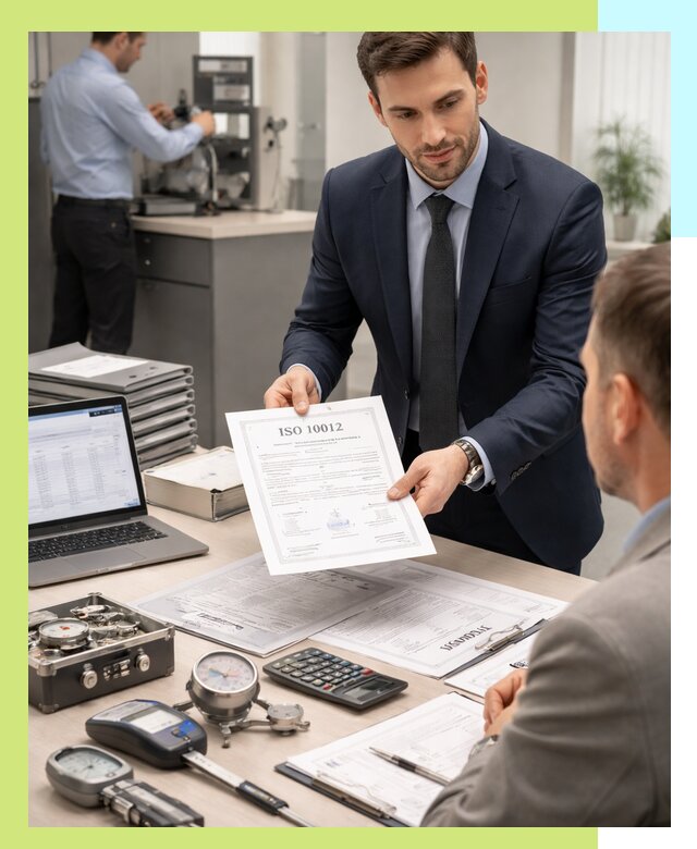 Выдача сертификата ISO 10012 по требованиям метрологии в Белебее
