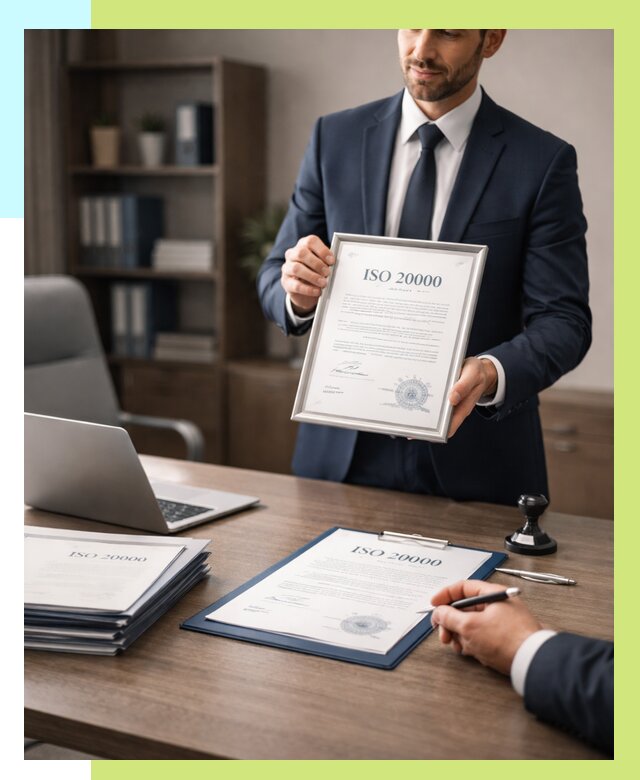 Сертификат ISO 20000 в Белебее под ключ от 122412 р., Алешин-Блб