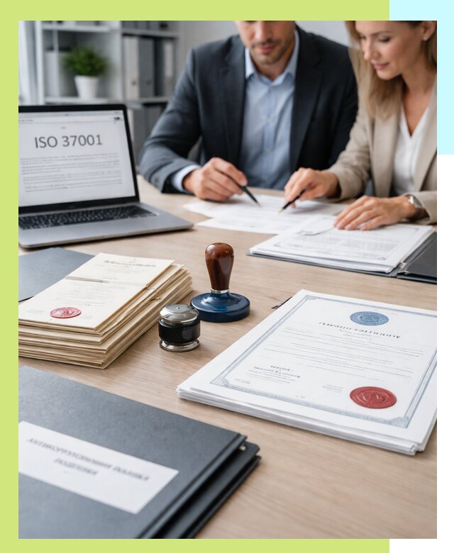 Получение сертификата ISO 37001 по системе борьбы с коррупцией в Белебее